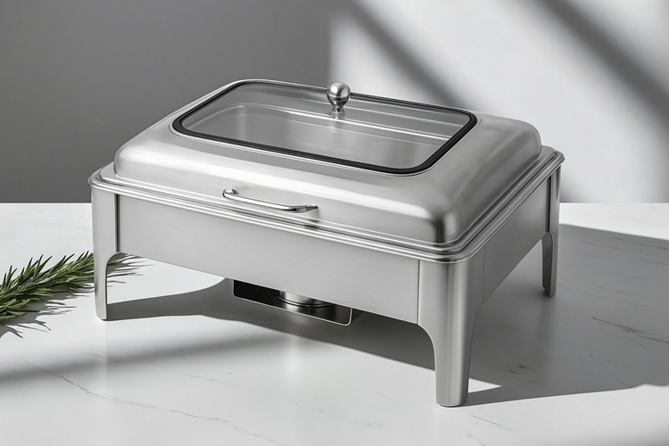 9L Hydraulic Chafing Dish Silver CF025A-1