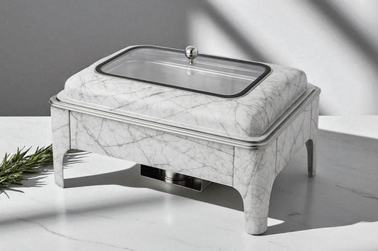 9L Hydraulic Chafing Dish White CF027BH-1