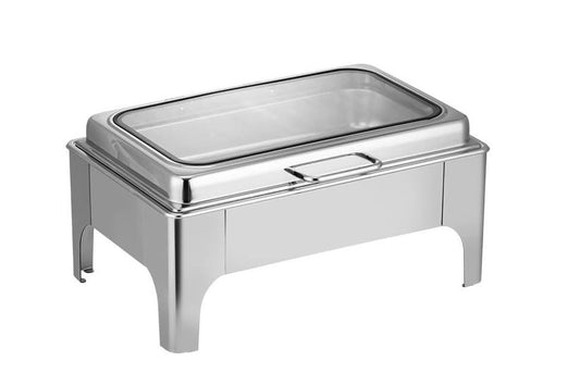 9L Hydraulic Chafing Dish Silver CF027DB-1
