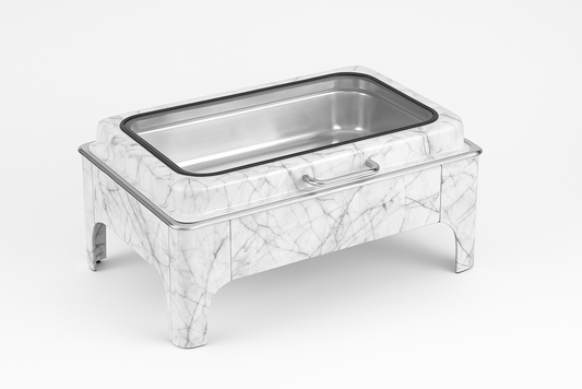 9L Hydraulic Chafing Dish White CF027DBBH-1
