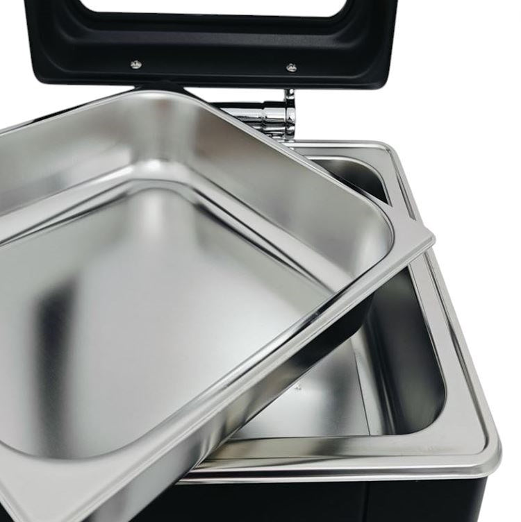 6L Hydraulic Chafing Dish Black CF028H
