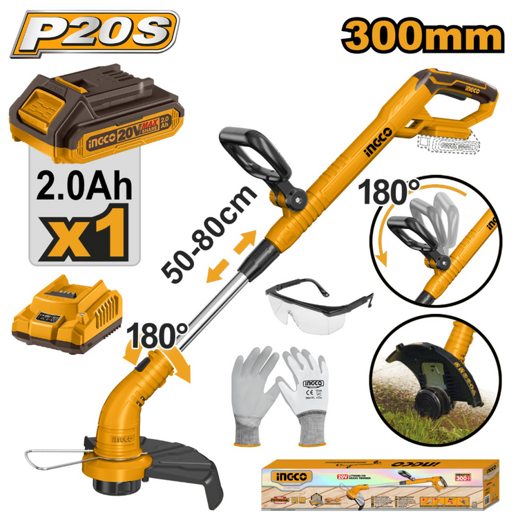 20V Grass Trimmer Adjustable Head CGTLI20301