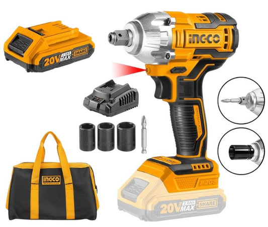 2 IN 1 IMPACT DRIVER & IMPACT WRENCH LITHIUM-ION CIWLI20208