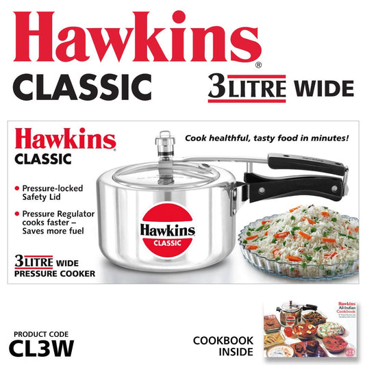 Aluminium Pressure Cooker 3L CL3W