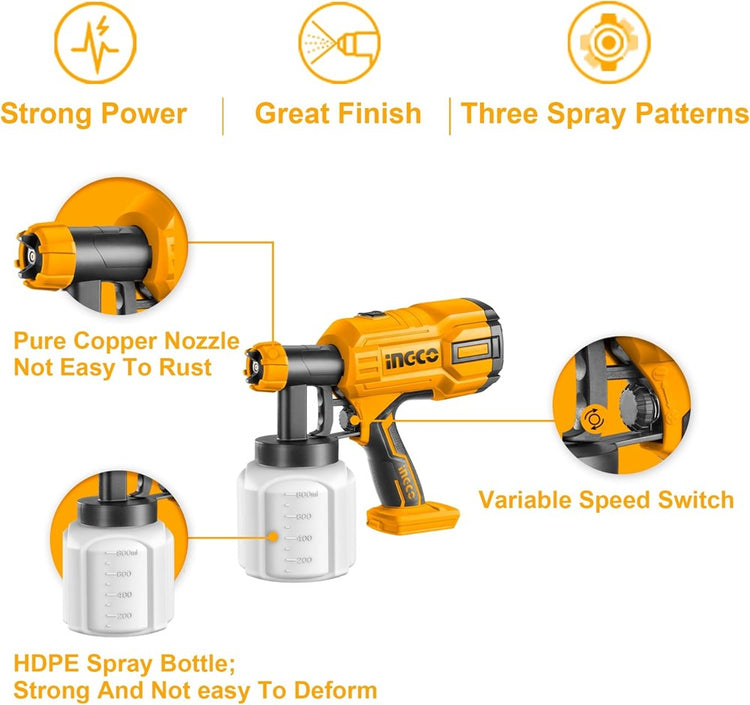 Lithium-ion Spray Gun 20V CSGLI2001