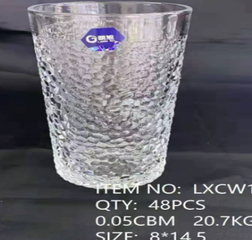 Glass Cup 6pc CW102