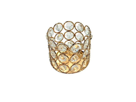 Gold Home Decor Candle Stand Small 239-13