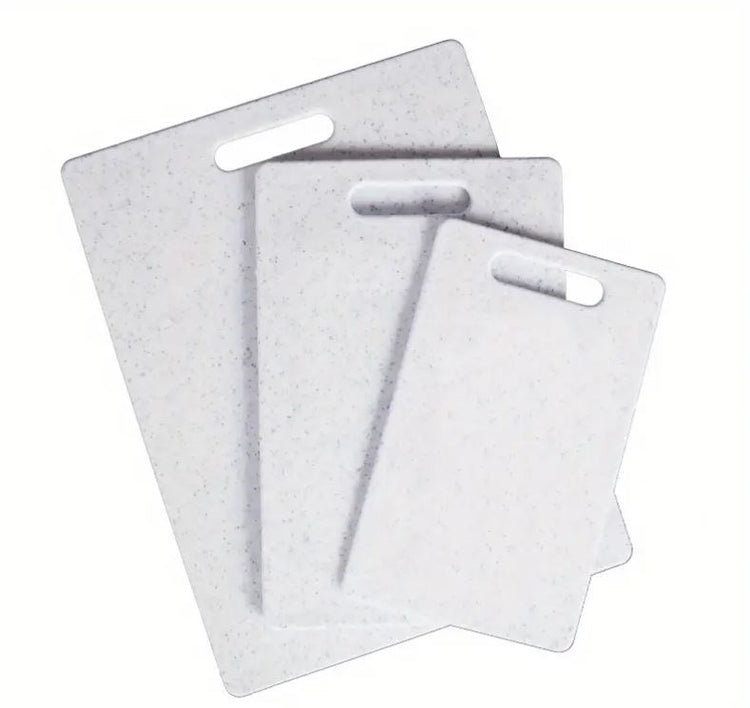 White Chopping Board 3pc C8-3PC