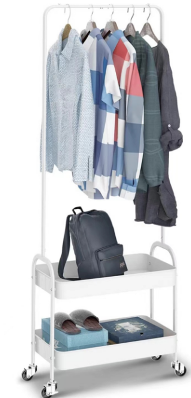 Clothing Rack White 7000009