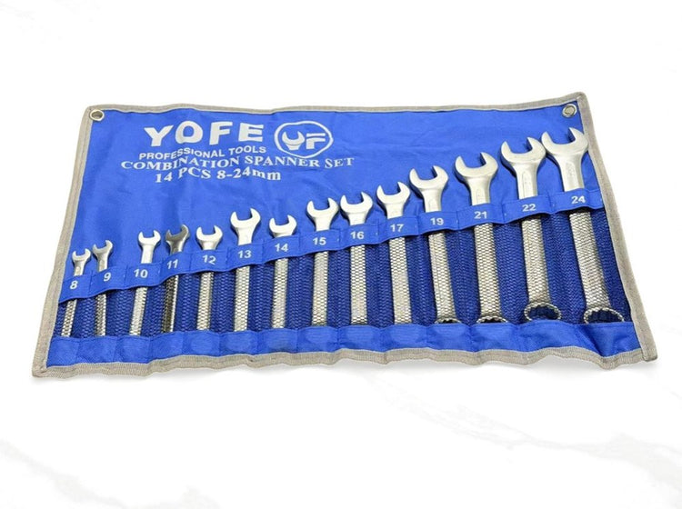 Combination Spanner Set 14pc 8-24mm D31T14B