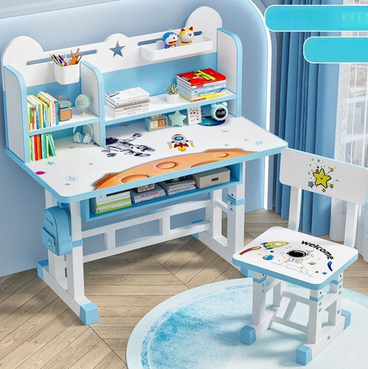 Kids Table & Chair D-1-BLUE