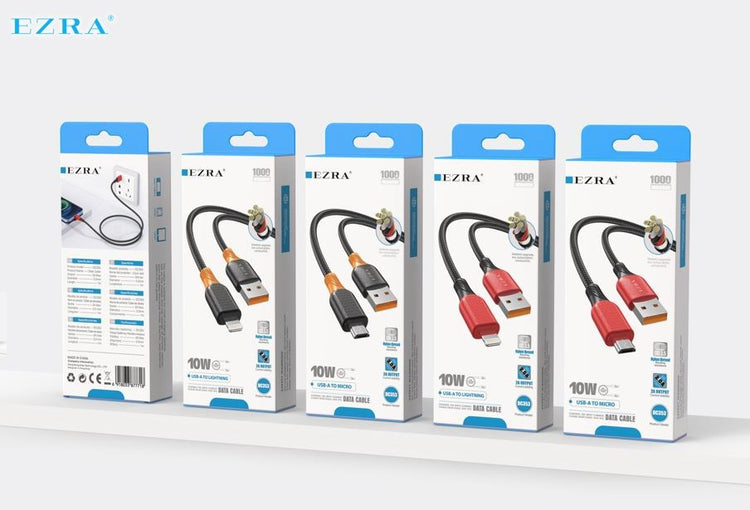 Ezra 10W USB-A to Lightning Charging Cable 1m | DC353