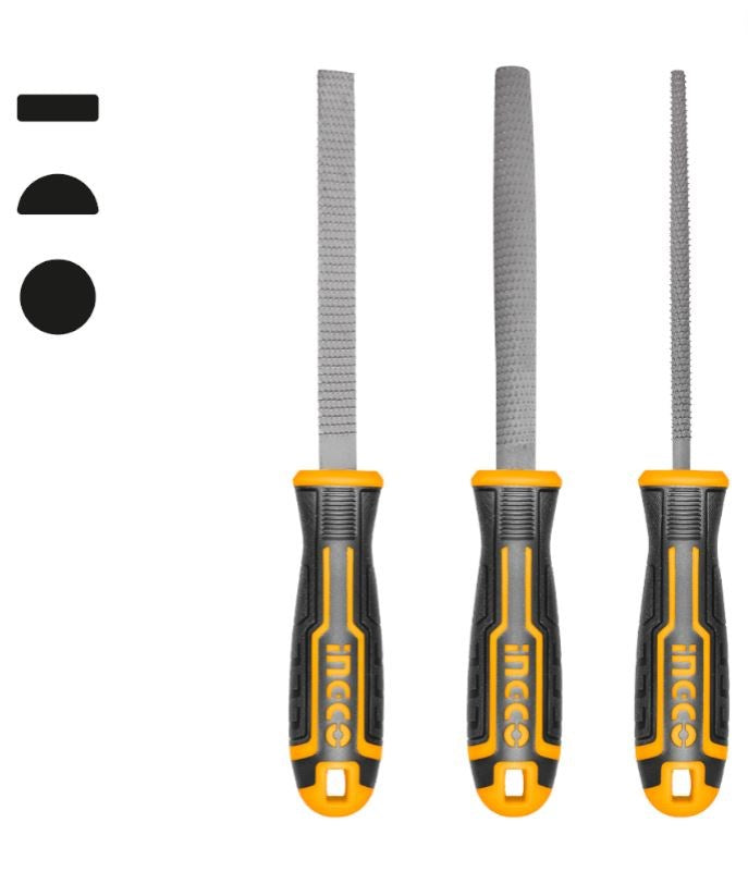 Wood File Set 3pc HKTFW0308