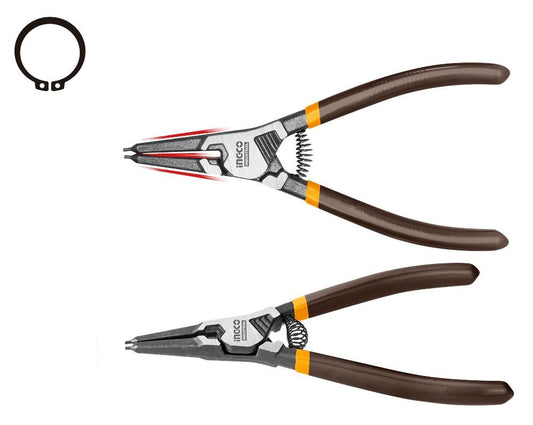 Bent Head Circlip Plier 7"/180mm HCCP261801