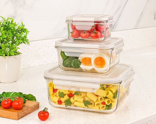 Glass Container 3pc 204835