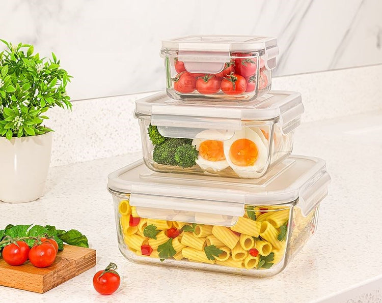 Glass Container 3pc 204835