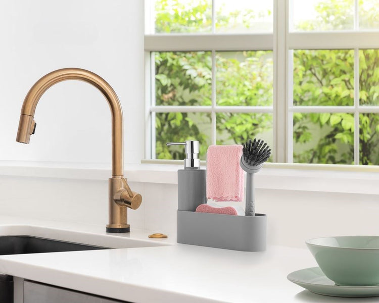 Circle Liquid Dispenser Set With Brush 330mL 212435