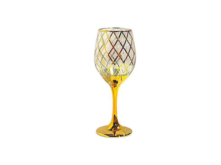 Juice Dispenser and Cup Set 7pc 6020-Golden