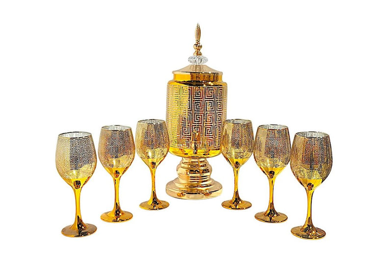 Dispenser and Cup 7pc 1345-1 6020