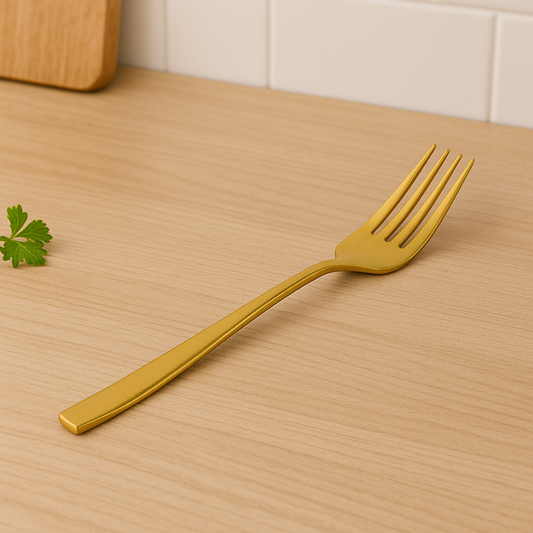 Gold Fork Stainless Steel 6pc