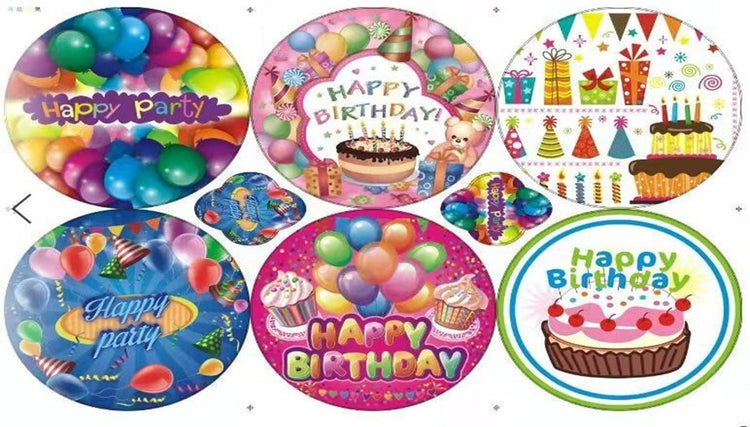 Paper Plate  20pc 34902-7
