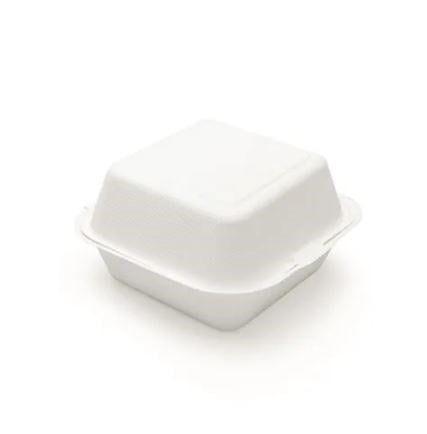 Paper Lunch Box Square 9'' 50pc 2055-6