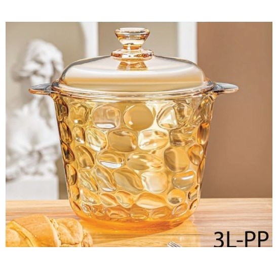 Glass Casserole 3L