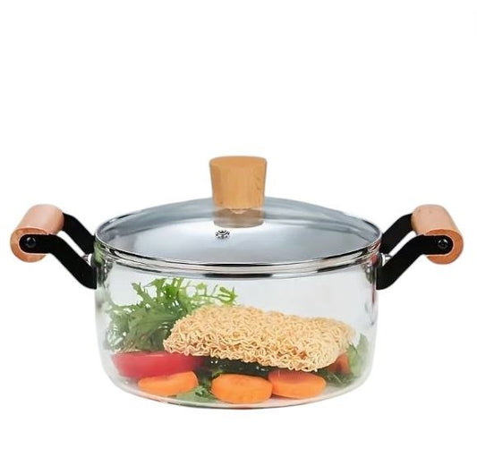 Glass Casserole Pots 4.5L
