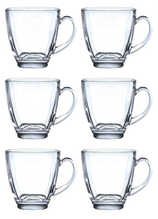 Glass Cup 385mL 6pc LXZB30-1