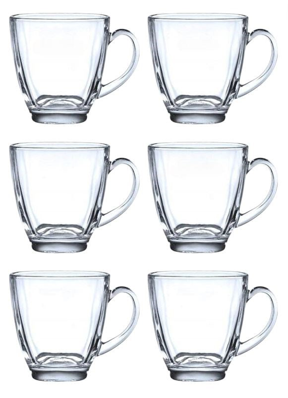 Glass Cup 385mL 6pc LXZB30-1