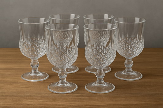 Glass Cup 6pc Set LXZS3202