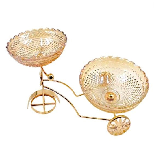 Glass Fruit Bicycle Stand AAA-13