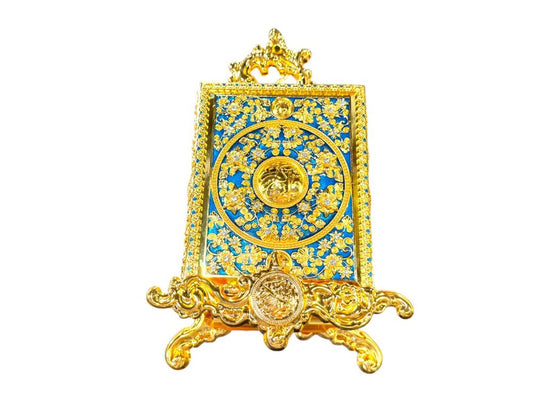 Quran Stand Case Y0M Gold & Blue