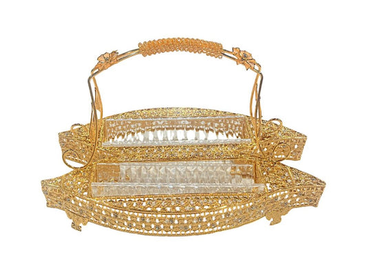 Serving Dish Gold 390815
