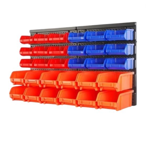 30pc  Storage Bin Wall Mount 97913