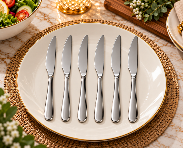 Knife Silver 6pc