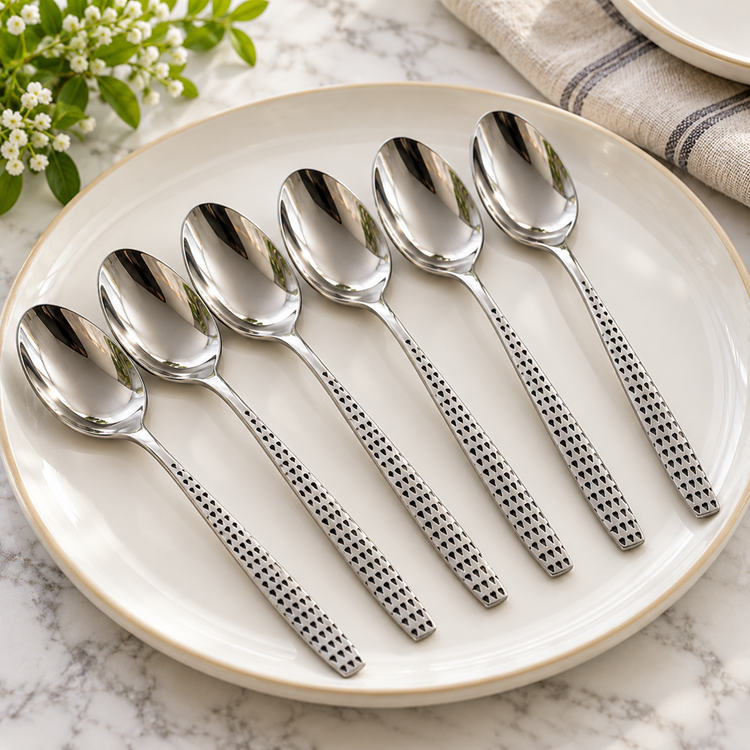 Tea Spoon Silver 6pc