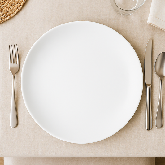 Small Plate Melamine 6007