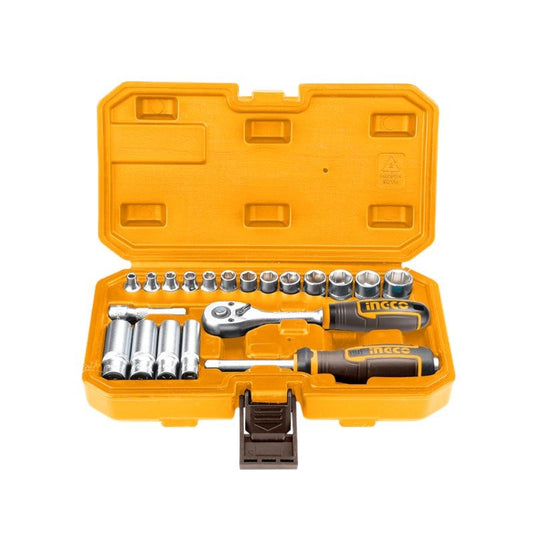 Socket set 20pcs 1/4" HKTS14201