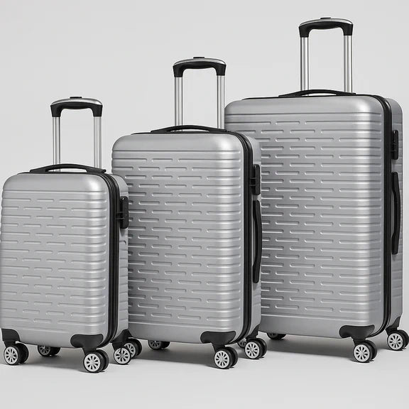 3-Piece Suitcase 4 Colors | Hardshell Luggage | 20", 24", 28" | A-95