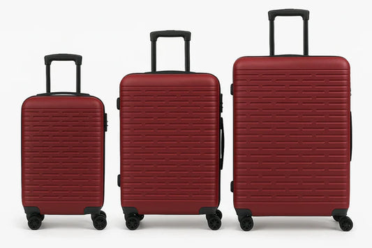 3-Piece Suitcase 4 Colors | Hardshell Luggage | 20", 24", 28" | A-95