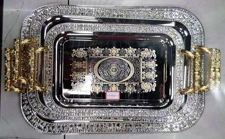 3pc Serving Tray 5703-PG-3P