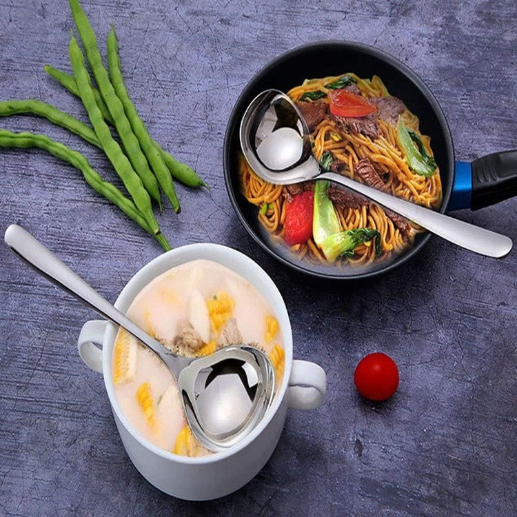 Stainless Steel Soup Spoons 6pc