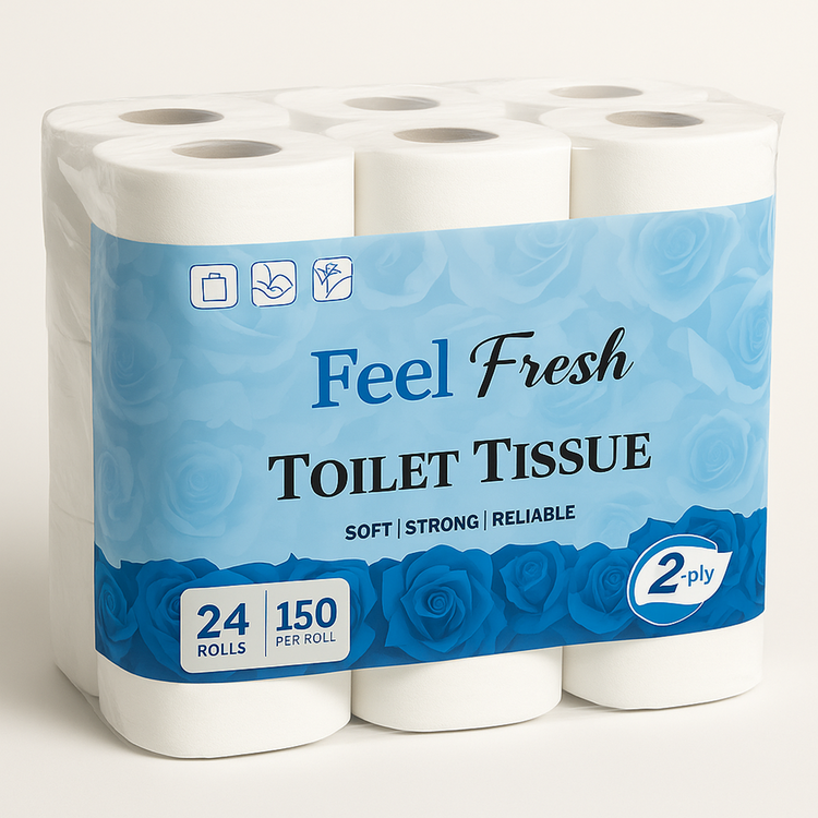 Toilet Paper 24 Rolls