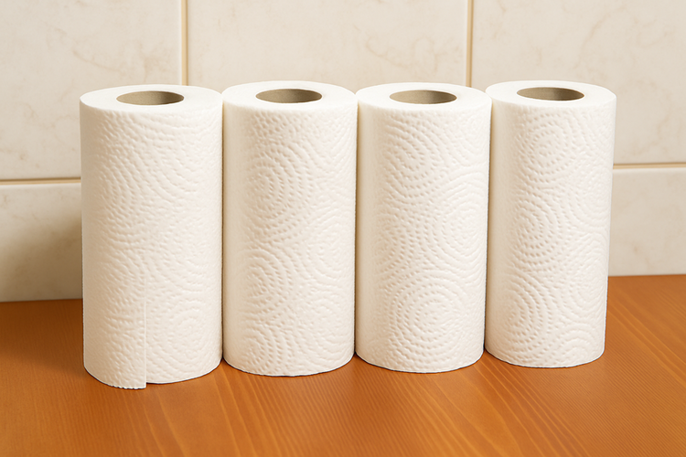 Paper Towel Rolls 4pc