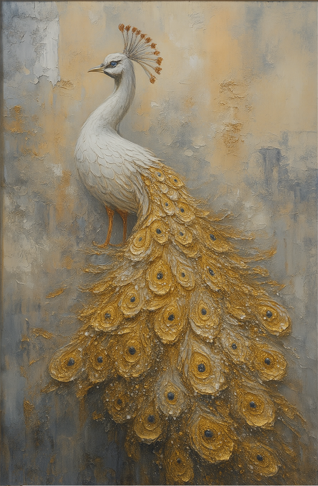 Peacock Picture Frame