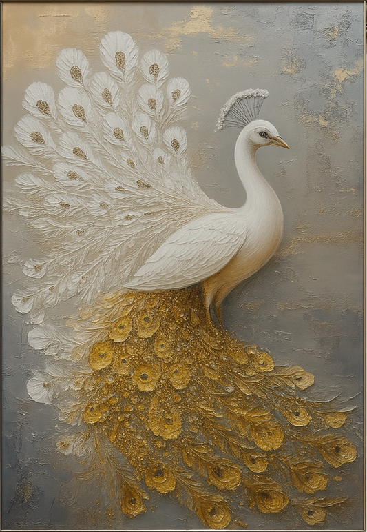 Peacock Picture Frame