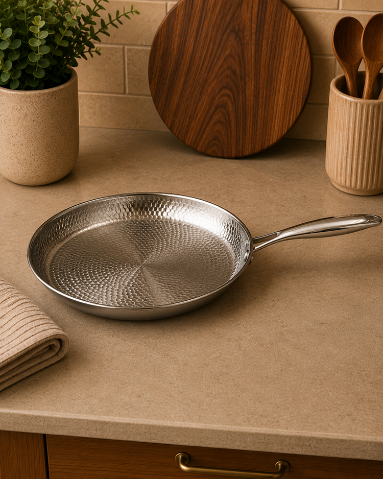 S/S Pizza Pan 28cm