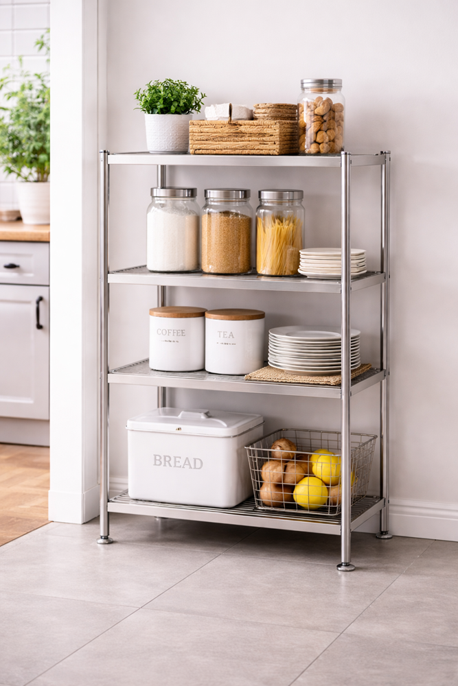 Stainless Steel 4 Tier Rack