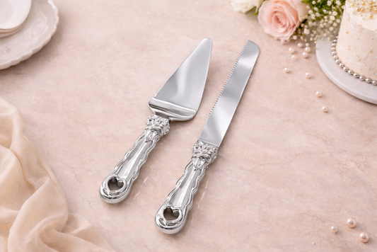Cake Cutter & Knife 2pc